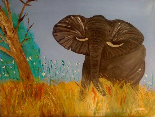 250-Elephant huile 61x46 (1)