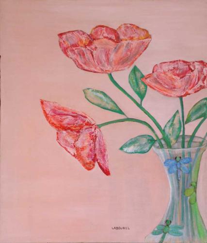 303-fleurs 60x50 huile