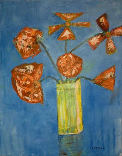 305-fleurs 50x40 huile