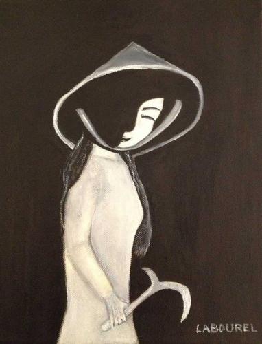 313-Asie 30x24 huile