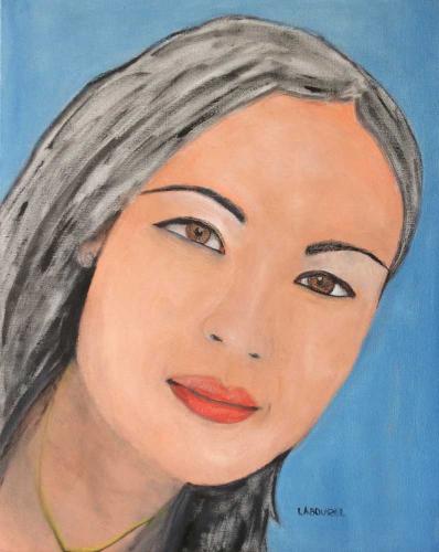 354-Asie-Huile-sur-toile-50x40-cm