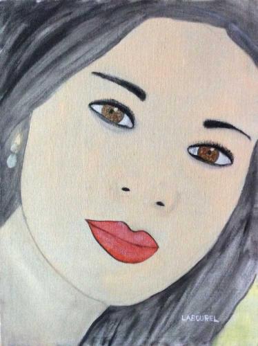 360-Asie-Huile-sur-carton-entoile-40x30-cm