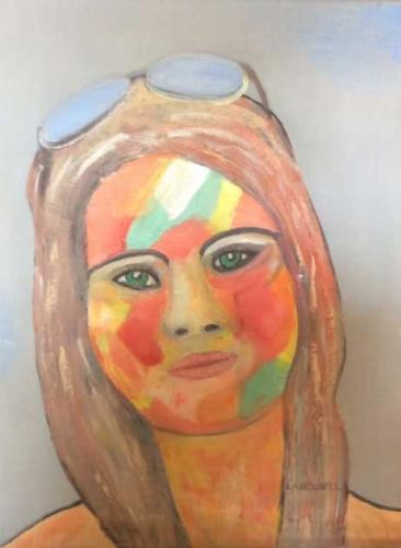 371-Asie-.huile .sur .toile-40x30