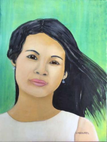 372-Asie-.huile .sur .toile-40x30