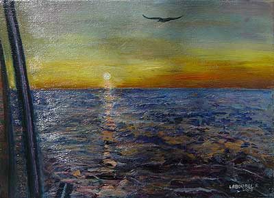 Coucher-de-soleil-sur-mer-a-St-Valery-en-caux