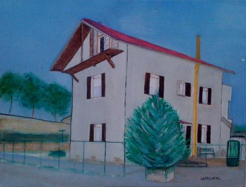 Gare de Fremonville huile 35x27
